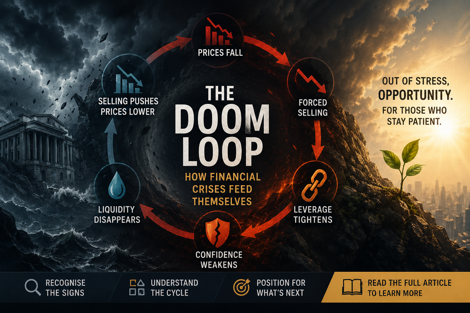 The Financial Doom Loop: Why Market Stress Can Become Self-Reinforcing