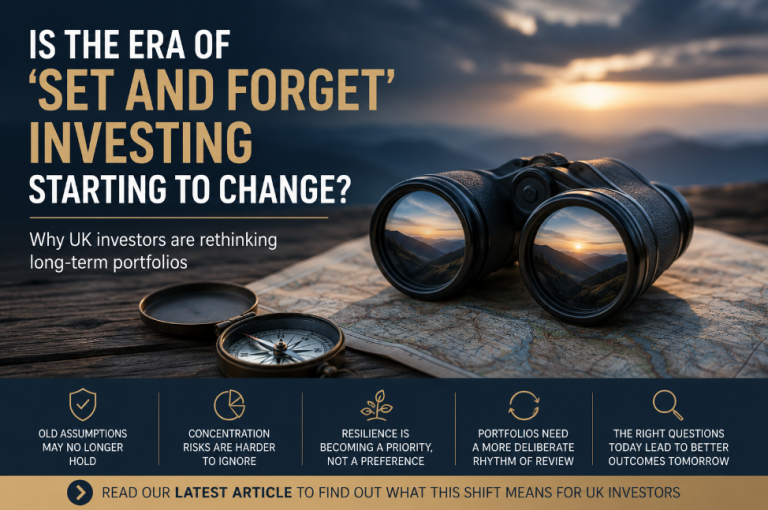 Is This the End of “Set and Forget” Investment?