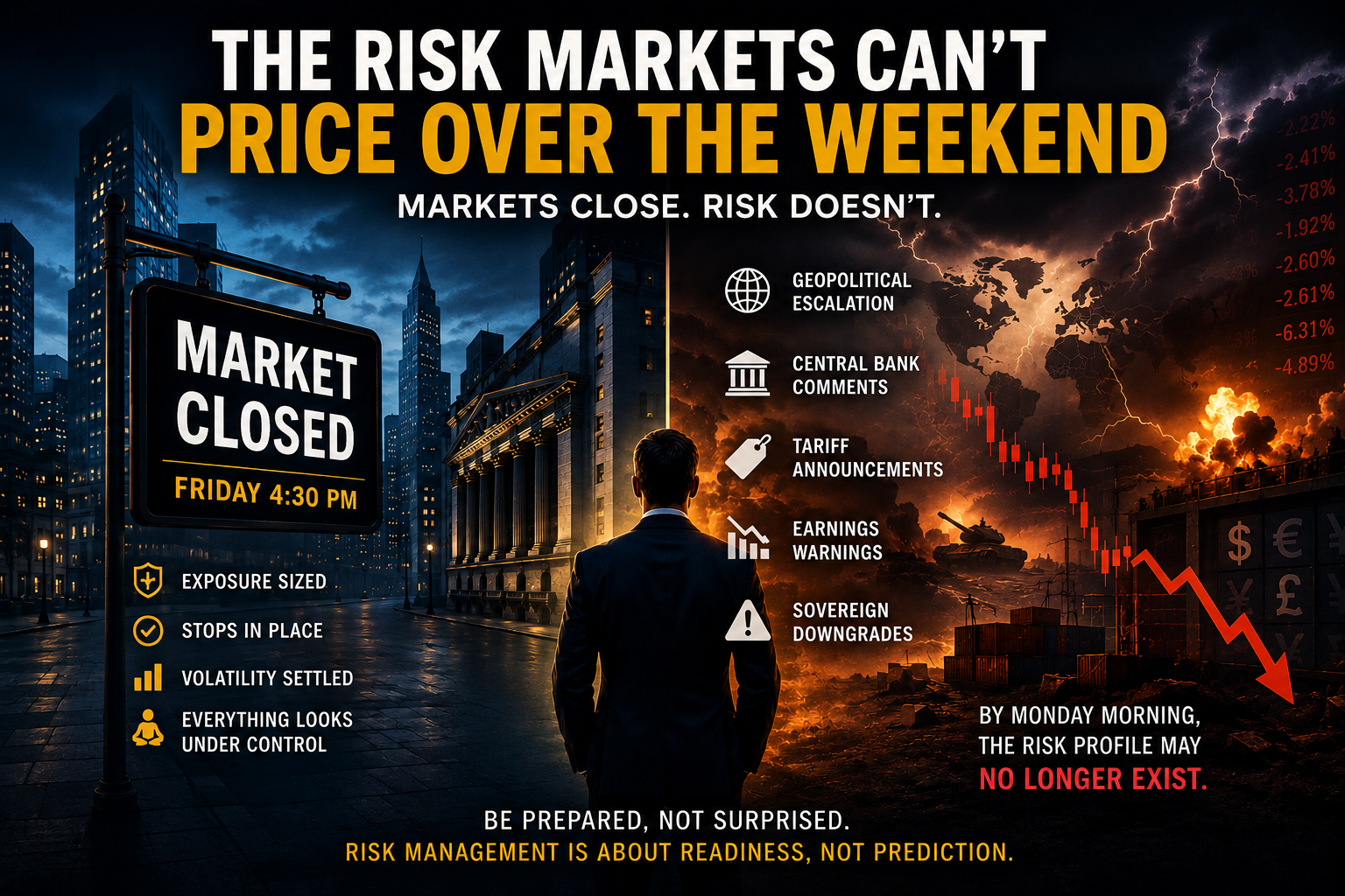 The Risk Markets Can’t Price Over the Weekend 