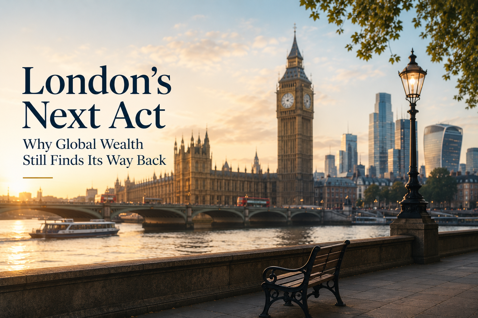 London’s Next Act: Why Global Wealth Still Finds Its Way Back