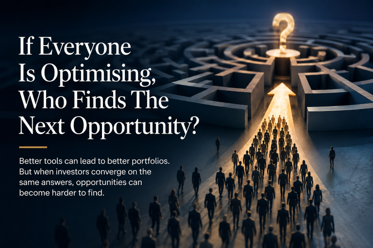 If Everyone Is Optimising, Who Finds The Next Opportunity?