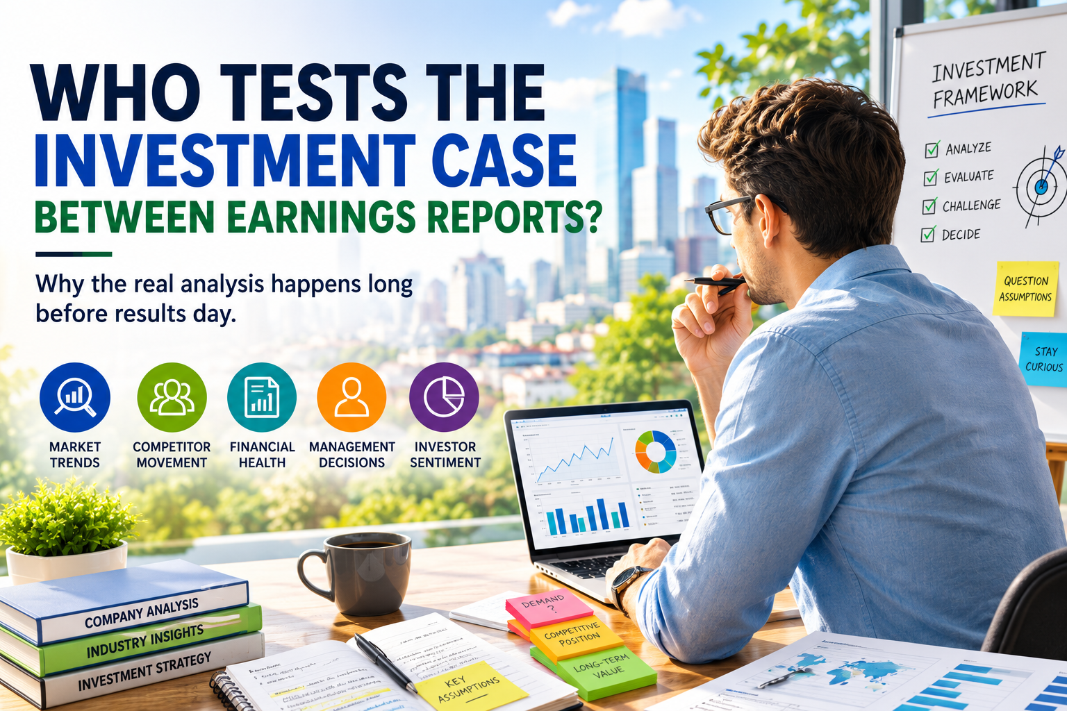 Who Tests the Investment Case Between Earnings Reports?